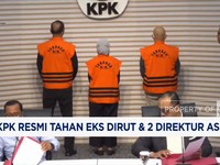 Video: KPK Resmi Tahan Eks Dirut & 2 Direktur ASDP