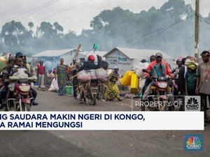 Video: Perang Saudara Makin Ngeri di Kongo, Warga Ramai Mengungsi