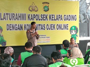 Polsek Kelapa Gading Imbau Driver Ojol Lapor Jika Terima Paket Narkoba