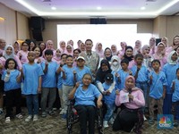 Beri Motivasi ke Penderita Kanker, PTPP Lakukan Kegiatan Ini