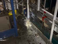 Potret Drone Rusia Tabrak Kubah Penangkal Radiasi PLTN Chernobyl