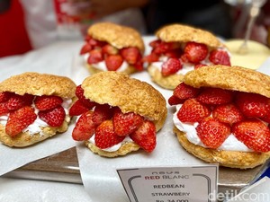 5 Jajanan Enak Serba Stroberi di Nonsan Strawberry Festival