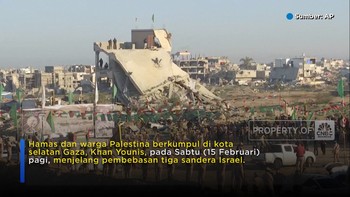 Video: Hamas & Warga Gaza Sambut Pembebasan 369 Tahanan Palestina