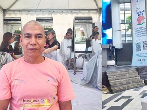 Cerita Iwan #BeraniGundul untuk Dukung Anaknya yang Jadi Penyintas Leukemia