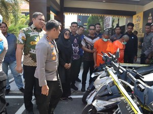 Sering Beraksi di Tanjungpinang dan Bintan, 4 Pelaku Curanmor di Ditangkap