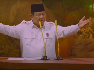 Kala Prabowo Pekikkan Hidup Jokowi hingga Minta Tak Jelekkan Megawati