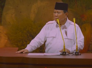 Prabowo ke Pihak yang Ragukan Makan Bergizi Gratis: Uangnya Ada, Bung!