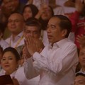Presiden RI ke-7 Joko Widodo di HUT Gerindra ke-17. (Tangkapan Layar Youtube Gerindra)