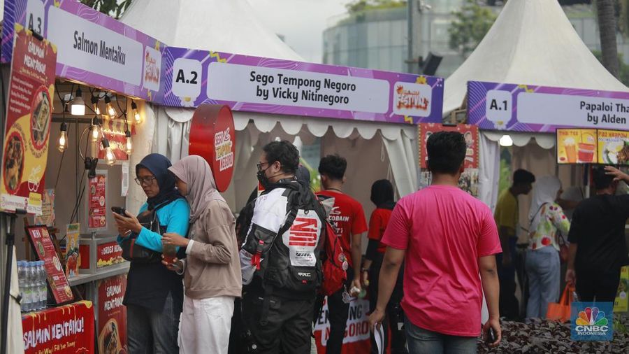 Trans TV Festival di Senayan Park. (CNBC Indonesia/Muhamad Sabki)