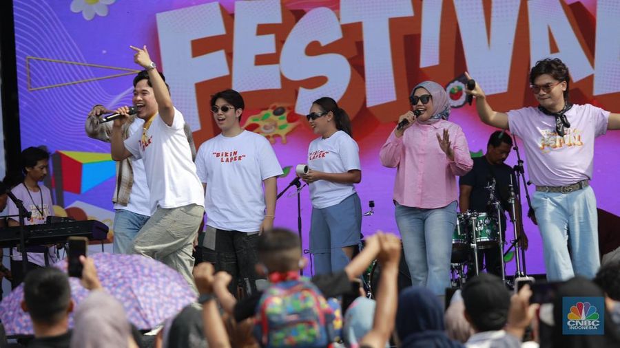 Trans TV Festival di Senayan Park. (CNBC Indonesia/Muhamad Sabki)