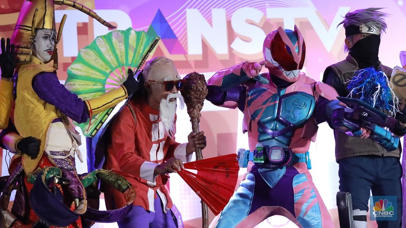 Trans TV Festival di Senayan Park. (CNBC Indonesia/Muhamad Sabki) Trans TV Festival di Senayan Park. (CNBC Indonesia/Muhamad Sabki)