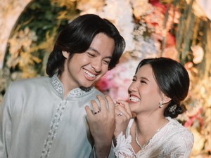 Kebahagiaan Angga Yunanda Wujudkan Dream Wedding dengan Shenina Cinnamon