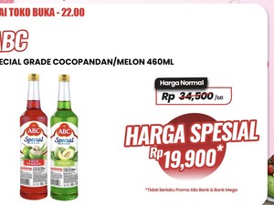 Bikin Parsel Makin Murah, Produk Sirup Diskon di Transmart Full Day Sale