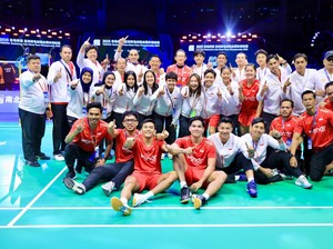 BNI Puji Atlet RI Cetak Sejarah di Badminton Asia Mixed Team Championship