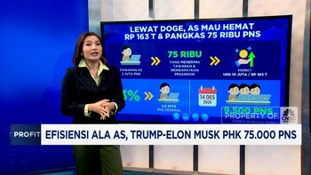 Video: Efisiensi Ala AS, Trump & Elon Musk PHK 75.000 PNS