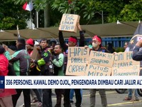 Video: Demo Ojol, Pengendara Diimbau Cari Jalur Alternatif