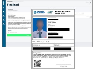 Finalisasi SNBP 2025: Verifikasi Data dan Cetak Kartu Peserta