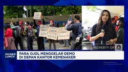 Video: Gelar Demo Besar-Besaran, Ojol Tuntut Hak Atas THR 2025