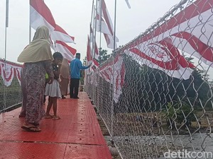 Melihat Jembatan Merah Putih di Batang, Dinanti Warga Sejak 1986!