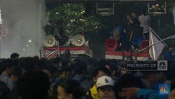 Mahasiswa Aksi 'Indonesia Gelap' di Patung Kuda, Protes Soal Ini