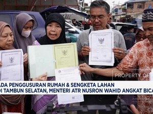 Video:Menteri ATR Nusron Wahid Bicara soal Penggusuran Lahan di Tambun