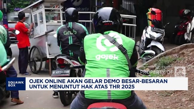 Video: Ojek Online Akan Demo Besar-Besaran, Tuntut Hak Atas THR 2025