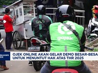 Video: Ojek Online Akan Demo Besar-Besaran, Tuntut Hak Atas THR 2025
