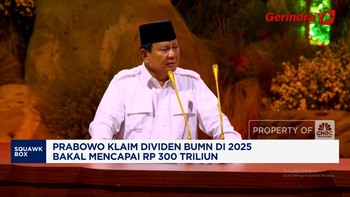 Video: Prabowo Klaim Dividen BUMN di 2025 Bakal Tembus Rp 300 Triliun