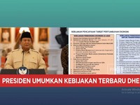 Video: Prabowo Putuskan DHE 100% Wajib Disimpan di RI Mulai 1 Maret