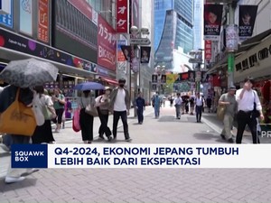 Video: Q4-2024, Ekonomi Jepang Tumbuh Lebih Baik Dari Ekspektasi