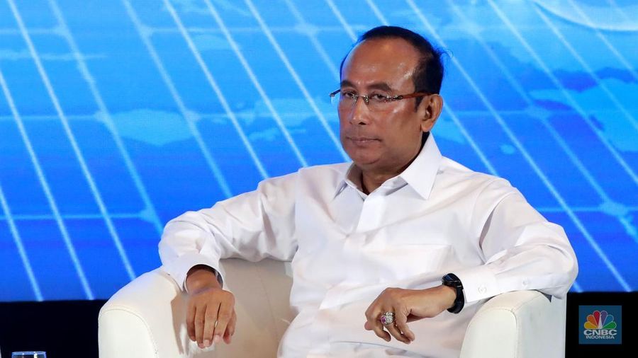 Anggota Dewan Energi Nasional Republik Indonesia, Satya Widya Yudha di acara Special Dialog Swasembada Energi di Hotel Season, Jakarta, Selasa, (18/2/2025). (վ/Muhammad Sabki)