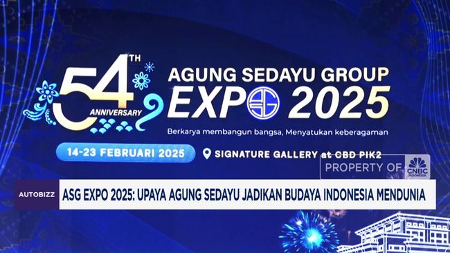 ASG Expo 2025, Upaya Agung Sedayu Jadikan Budaya Indonesia Mendunia