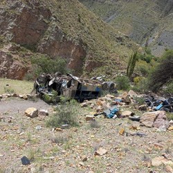 Bus Maut Terjun Bebas ke Jurang, 31 Penumpang Tewas