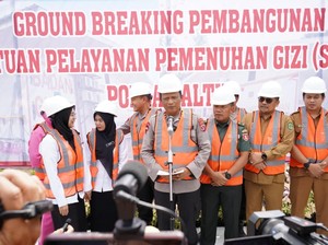 Kapolda Kaltim Groundbreaking SPPG di Balikpapan Dukung Program Gizi Nasional