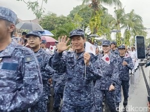 City Parade MNEK 2025 di Denpasar Diikuti Marinir Jepang hingga Prancis