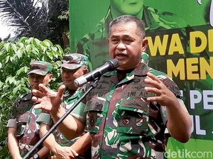 KSAD Minta Kenaikan Pangkat Seskab Teddy-Revisi UU TNI Tak Dipermasalahkan