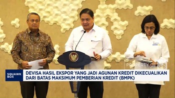 Video: Airlangga Pastikan DHE Yang Jadi Agunan Dikecualikan Dari BMPK