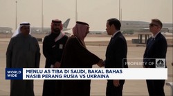 Video: Menlu AS Tiba di Saudi, Bakal Bahas Perang Rusia Vs Ukraina
