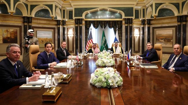 7 Fakta dan Hasil Pertemuan AS-Rusia di Arab Saudi: Perang Ukraina End?