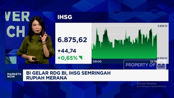 Video: Suku Bunga BI Dinanti, IHSG Semringah Meski Rupiah Merana