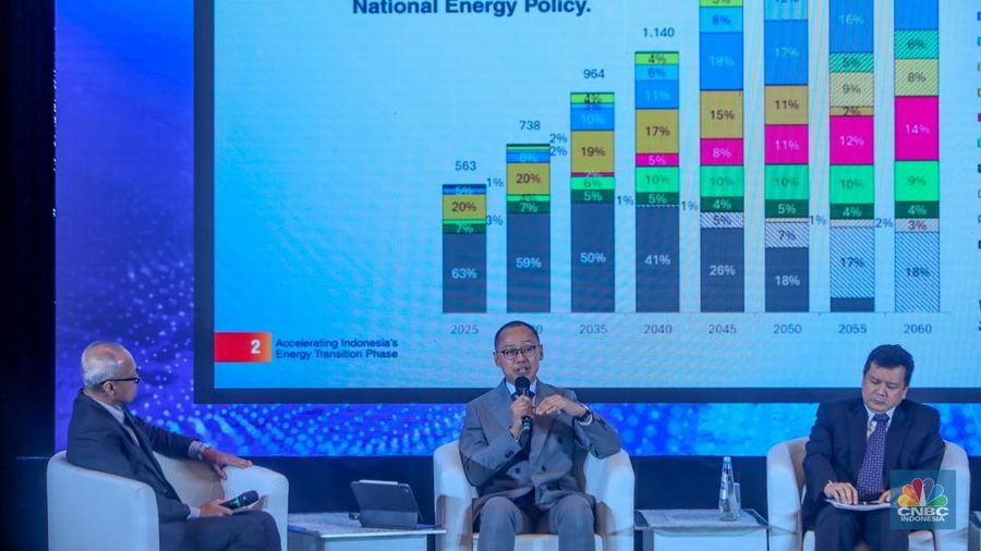 Wakil Ketua MPR RI, Eddy Soeparno menyampaikan pemaparan dalam acara Road To Outlook Energy Edition With ExxonMobil bertajuk