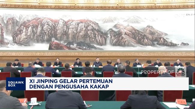Video: Xi Jinping Gelar Pertemuan Dengan Pengusaha Kakap