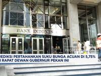 Video: BI Diprediksi Tahan Suku Bunga Acuan 5,75% di RDG Februari