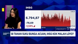 Video: BI Tahan Suku Bunga, Rupiah Anjlok & IHSG Merosot ke 6.700-an