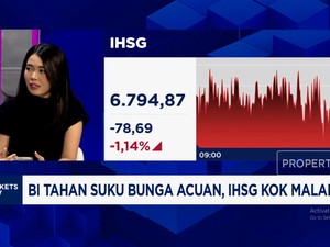 Video: BI Tahan Suku Bunga, Rupiah Anjlok & IHSG Merosot ke 6.700-an