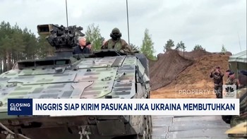 Video: Inggris Siap Kirim Pasukan Jika Ukraina Membutuhkan