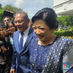 Agustina Arumsari Tiba di Istana, Siap Dilantik Jadi Wakil Kepala BPKP