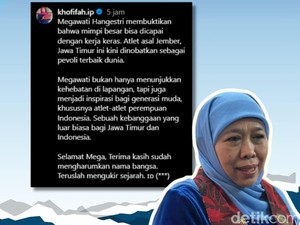 Khofifah Puji Megawati Hangestri Jadi Pemain Voli Terbaik Dunia 2025