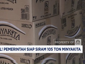  Mahal! Pemerintah Siap Siram 105 Ton Minyakita