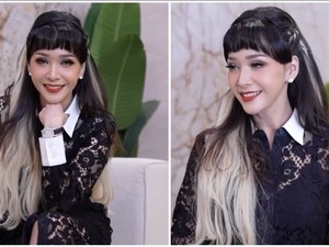 Gaya Baru Maia Estianty Tampil Dengan Rambut Berponi, Manglingi Bak ABG
